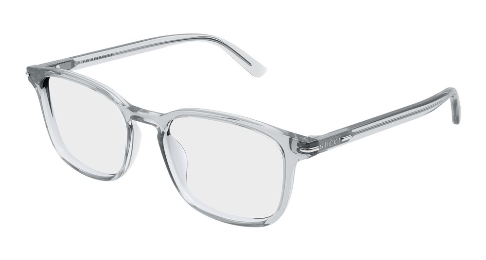 Gucci GG2129O-004 Mens RECTANGULAR / SQUARED Optical Frame - Grey