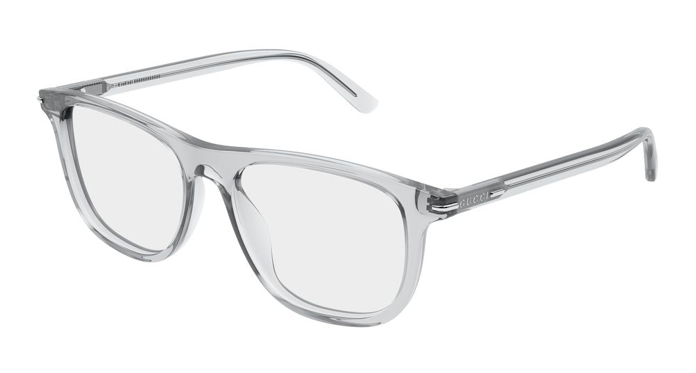 Gucci GG2130O-004 Mens RECTANGULAR / SQUARED Optical Frame - Grey