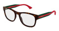 Gucci GG0004ONN-002 Mens RECTANGULAR / SQUARED Optical Frames - Havana