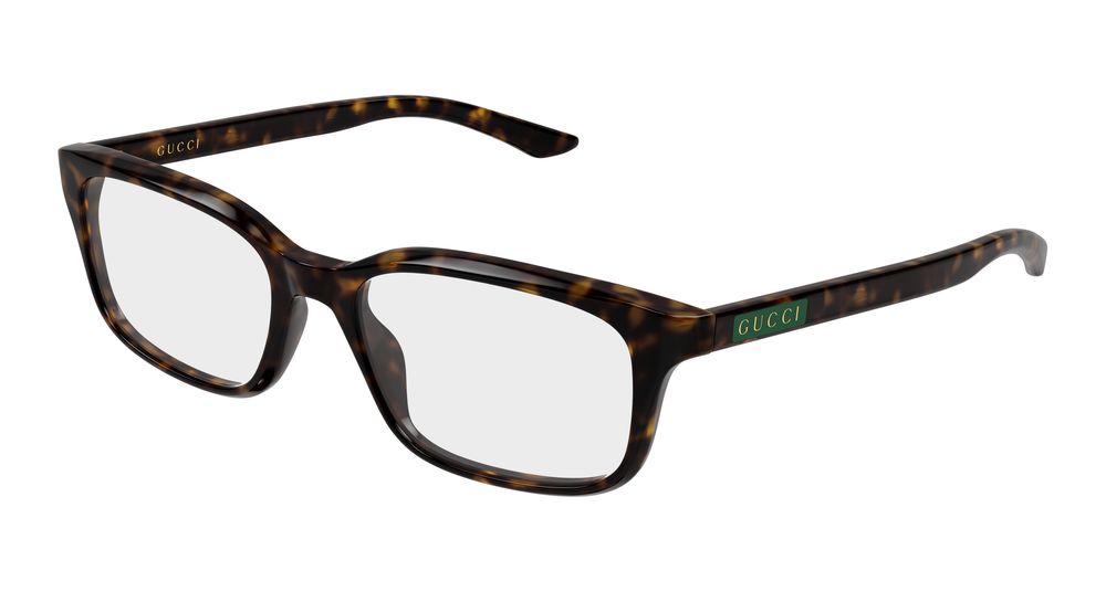 Gucci GG2082O-006 Mens RECTANGULAR / SQUARED Optical Frame - Havana