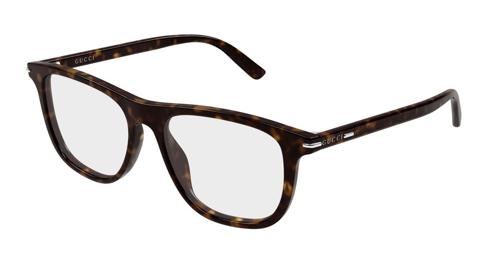 Gucci GG2130O-006 Mens RECTANGULAR / SQUARED Optical Frame - Havana