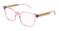 Gucci GG0184O-013 RECTANGULAR / SQUARED Optical Frame - Pink