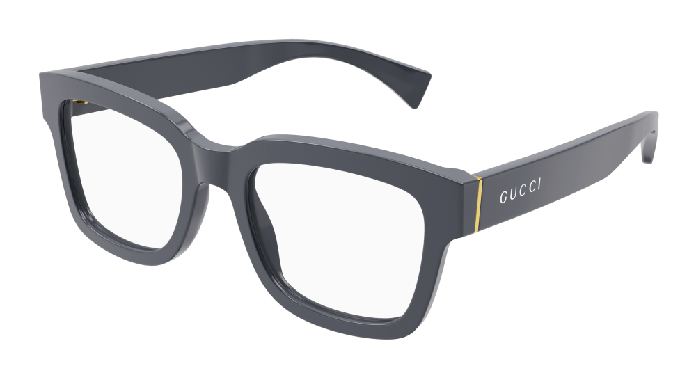 Gucci GG1138O-005 RECTANGULAR / SQUARED Optical Frame - Grey