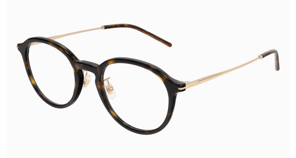 Gucci GG1734OK-002 ROUND/OVAL/PANTHOS Optical Frame - Havana