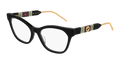 Multi-brand GG0600O-004 Womens CAT EYE Optical Frame - Black