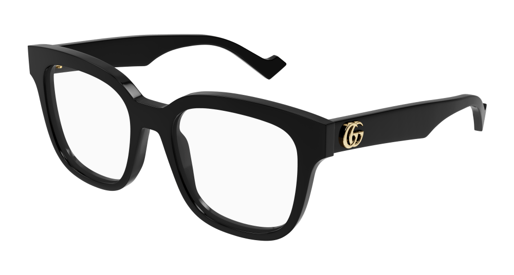 Gucci GG0958O-004 Womens RECTANGULAR / SQUARED Optical Frame - Black
