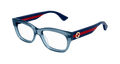 Multi-brand GG0278O-017 Womens RECTANGULAR / SQUARED Optical Frame - Blue