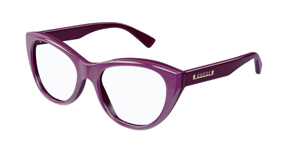 Multi-brand GG1172O-006 Womens CAT EYE Optical Frame - Burgundy
