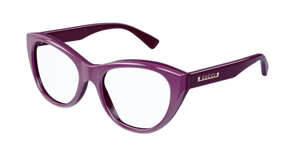 Gucci GG1172O-006 Womens Cat Eye Optical Frames - Burgundy