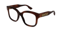 Gucci GG1155O-002 Womens ROUND/OVAL/PANTHOS Optical Frames - Havana