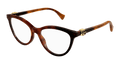 Multi-brand GG1179O-002 Womens CAT EYE Optical Frame - Havana