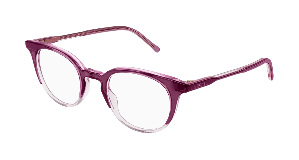 Gucci GG1214O-003 Womens Cat Eye Optical Frames - Violet