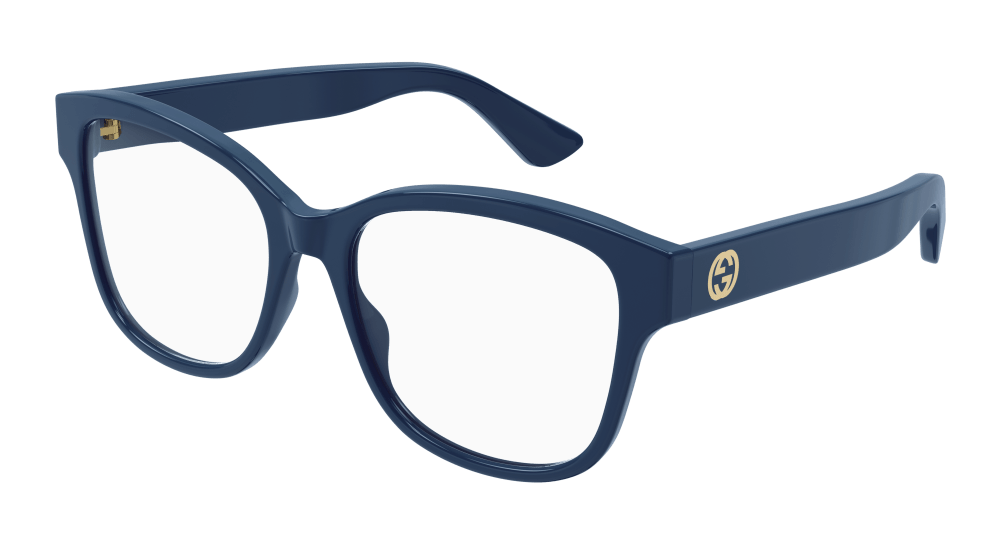 Multi-brand GG1340O-006 Womens RECTANGULAR / SQUARED Optical Frame - Blue