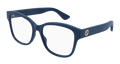 Gucci GG1340O-006 Womens RECTANGULAR / SQUARED Optical Frames - Blue
