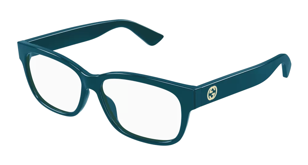 Gucci GG1341O-003 Womens RECTANGULAR / SQUARED Optical Frames - Blue