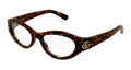 Multi-brand GG1405O-002 Womens CAT EYE Optical Frame - Havana