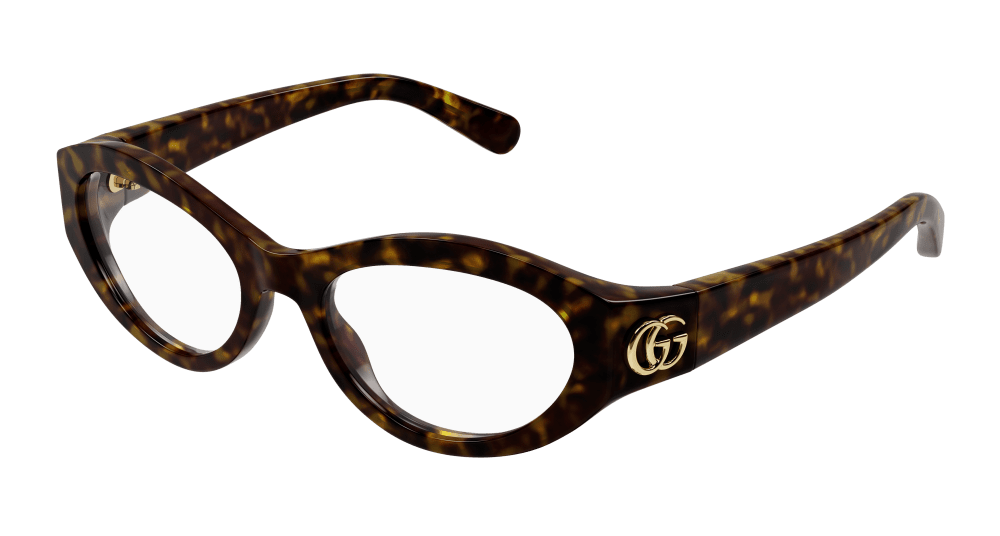 Multi-brand GG1405O-002 Womens CAT EYE Optical Frame - Havana