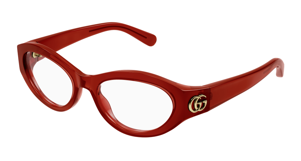 Multi-brand GG1405O-003 Womens CAT EYE Optical Frame - Burgundy
