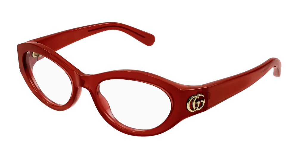 Gucci GG1405O-003 Womens Cat Eye Optical Frames - Burgundy