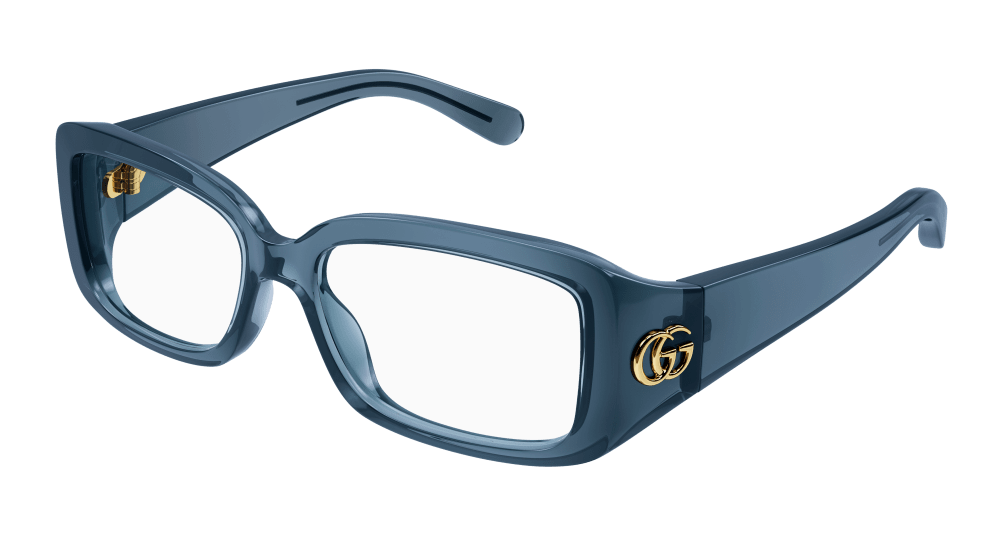 Multi-brand GG1406O-003 Womens RECTANGULAR / SQUARED Optical Frame - Blue