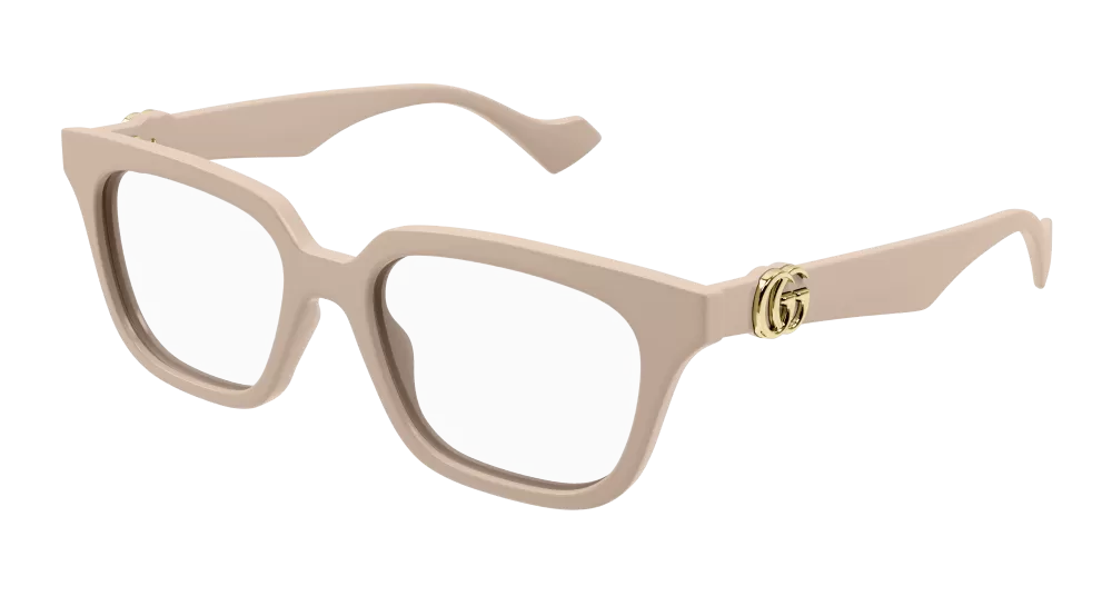 Gucci GG1418O-003 Womens Cat Eye Optical Frames - Gold