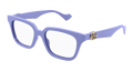 Gucci GG1536O-008 Womens Cat Eye Optical Frames - Violet