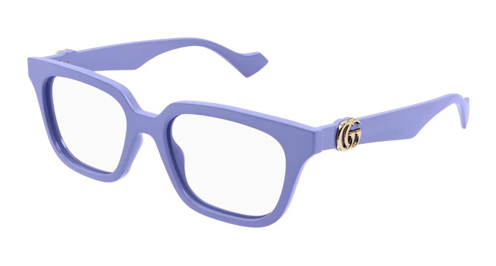 Gucci GG1536O-008 Womens Cat Eye Optical Frames - Violet