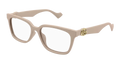 Gucci GG1537OK-003 Womens RECTANGULAR / SQUARED Optical Frames - Nude