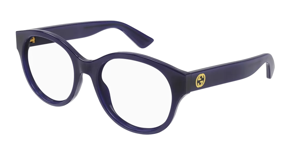 Gucci GG1580O-003 Womens ROUND/OVAL/PANTHOS Optical Frames - Violet