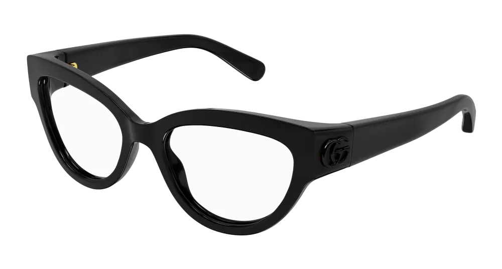 Gucci GG1598O-001 Womens Cat Eye Optical Frames - Black