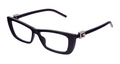 Gucci GG1682O-004 Womens CAT EYE Optical Frame - Violet