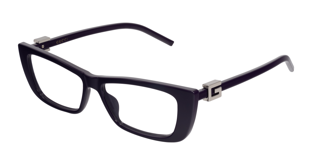 Gucci GG1682O-004 Womens CAT EYE Optical Frame - Violet