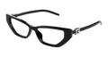 Multi-brand GG1683O-002 Womens CAT EYE Optical Frame - Black