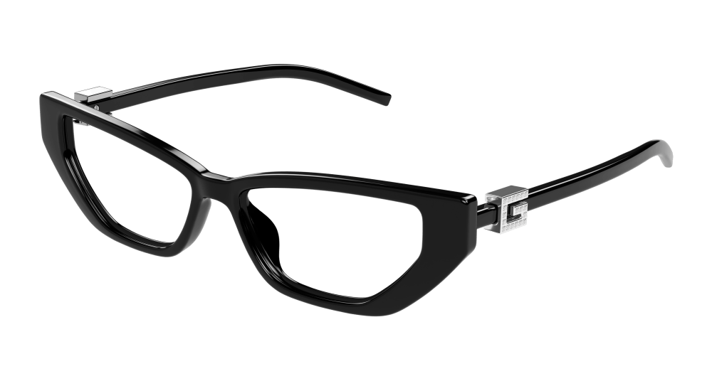 Multi-brand GG1683O-002 Womens CAT EYE Optical Frame - Black