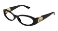 Gucci GG1693O-001 Womens ROUND/OVAL/PANTHOS Optical Frame - Black