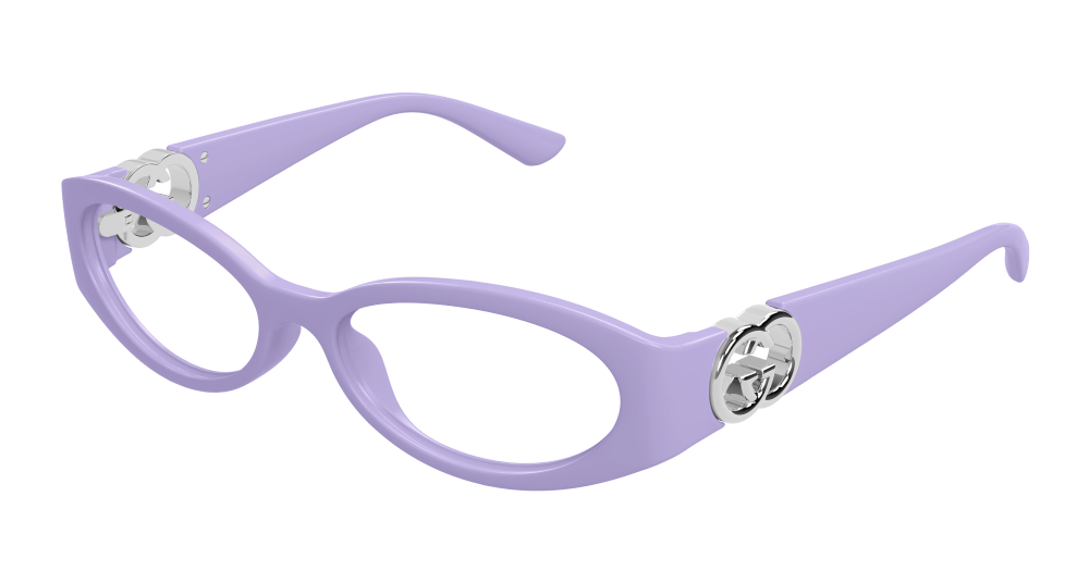 Gucci GG1693O-003 Womens ROUND/OVAL/PANTHOS Optical Frame - Violet