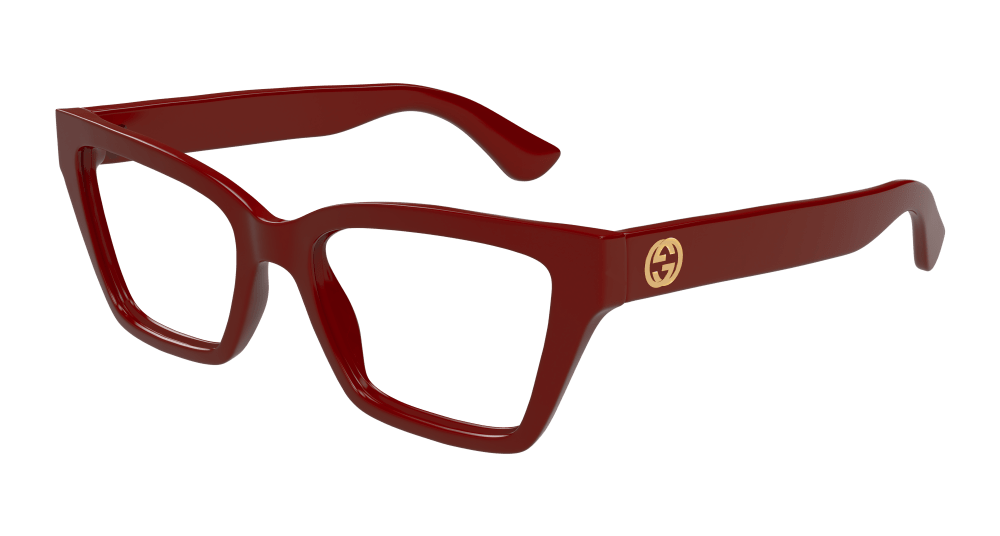 Gucci GG1715O-003 Womens CAT EYE Optical Frame - Burgundy