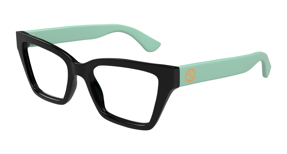 Gucci GG1715O-004 Womens CAT EYE Optical Frame - Black
