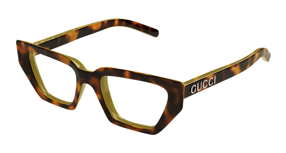 Multi-brand GG1720O-002 Womens CAT EYE Optical Frame - Havana
