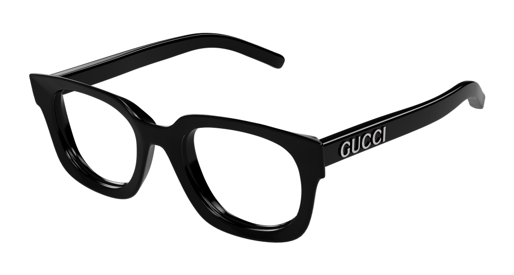 Gucci GG1721O-001 Womens RECTANGULAR / SQUARED Optical Frame - Black