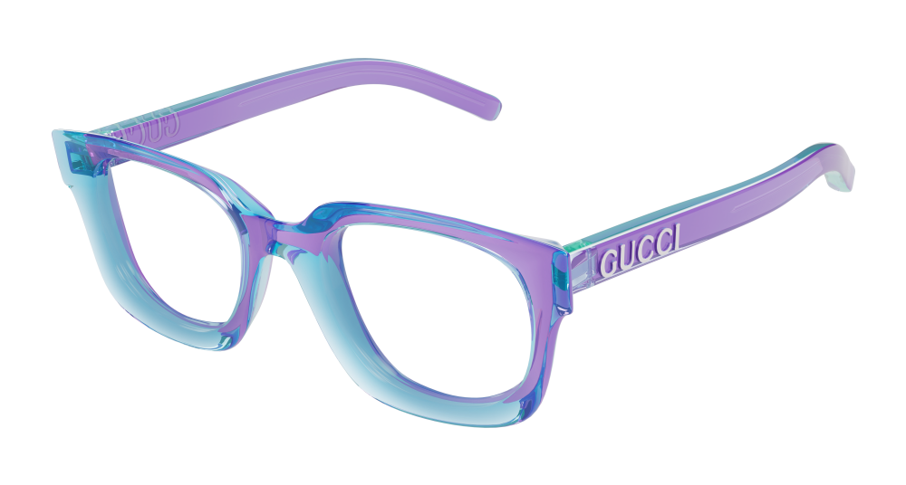 Gucci GG1721O-003 Womens RECTANGULAR / SQUARED Optical Frame - Violet