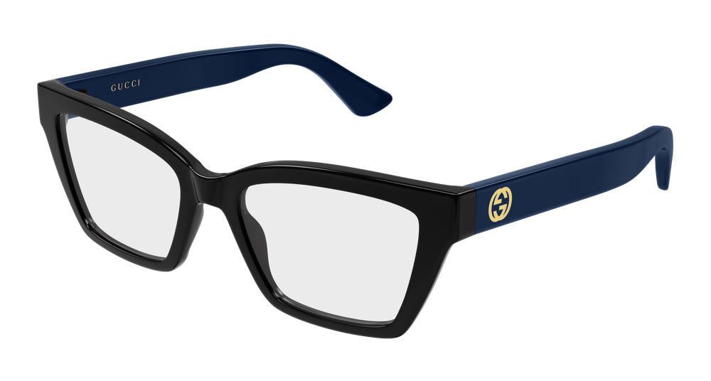 Gucci GG1715O-009 Womens CAT EYE Optical Frame - Black