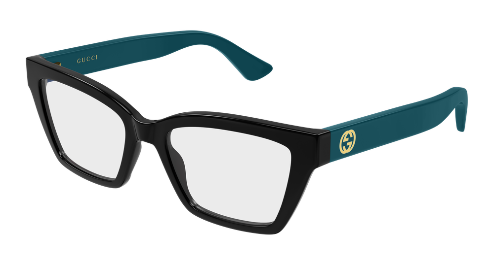 Gucci GG1715O-010 Womens CAT EYE Optical Frame - Black