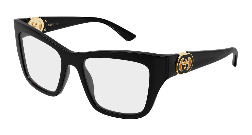 Gucci GG2124O-001 Womens CAT EYE Optical Frame - Black