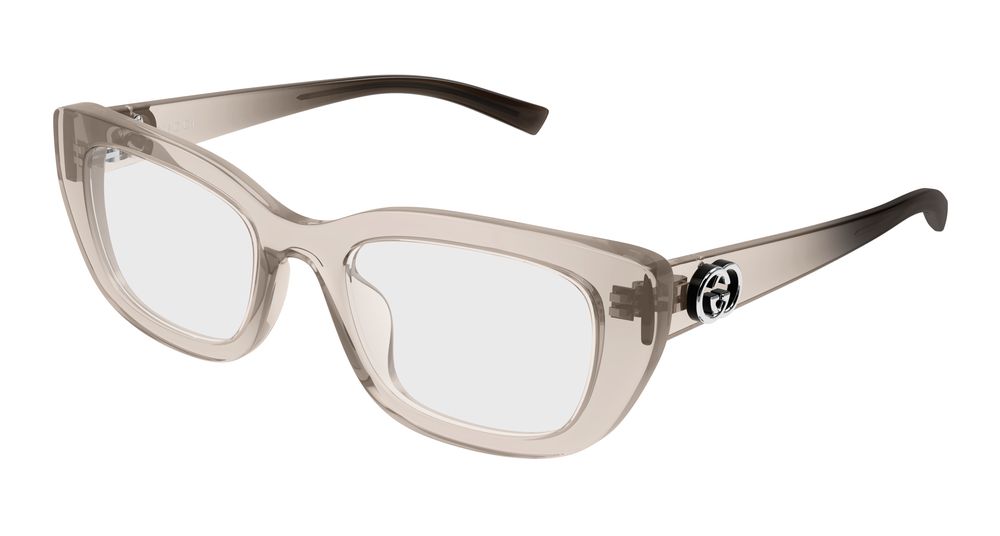 Gucci GG2027O-004 Womens CAT EYE Optical Frame - Brown