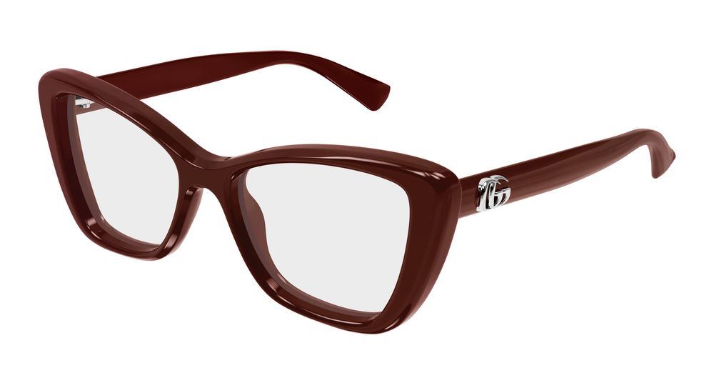 Gucci GG1977O-004 Womens CAT EYE Optical Frame - Burgundy