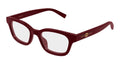 Gucci GG2103OL-007 Womens RECTANGULAR / SQUARED Optical Frame - Burgundy