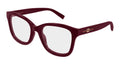Gucci GG2104O-003 Womens RECTANGULAR / SQUARED Optical Frame - Burgundy