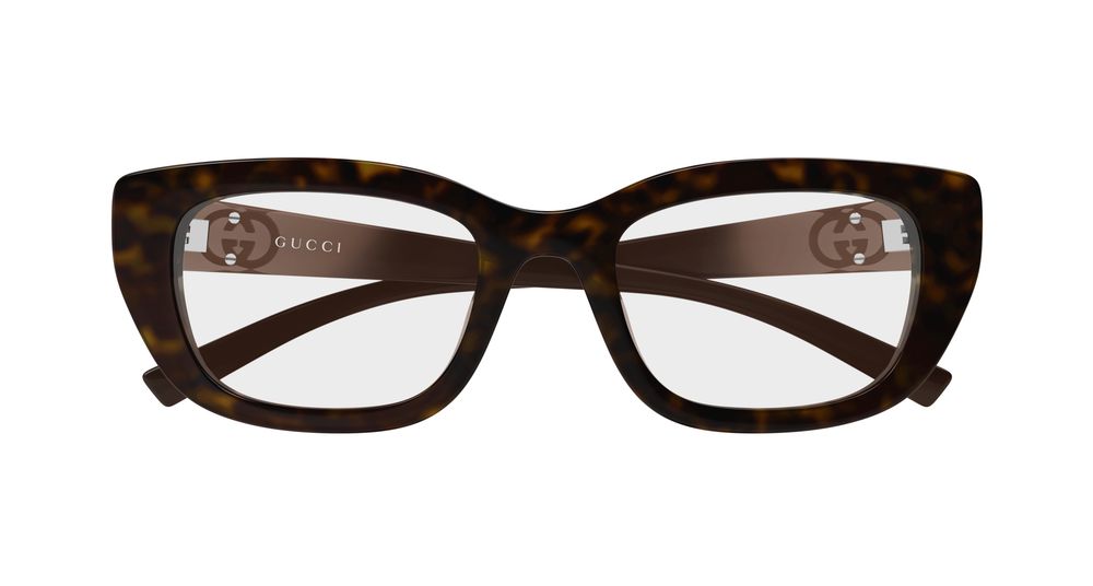 Gucci GG2027O-002 Womens CAT EYE Optical Frame - Havana