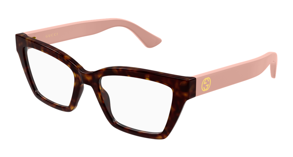 Gucci GG1715O-017 Womens CAT EYE Optical Frame - Havana